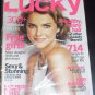 Lucky Magazine, December 2008 Issue Keri Russell
