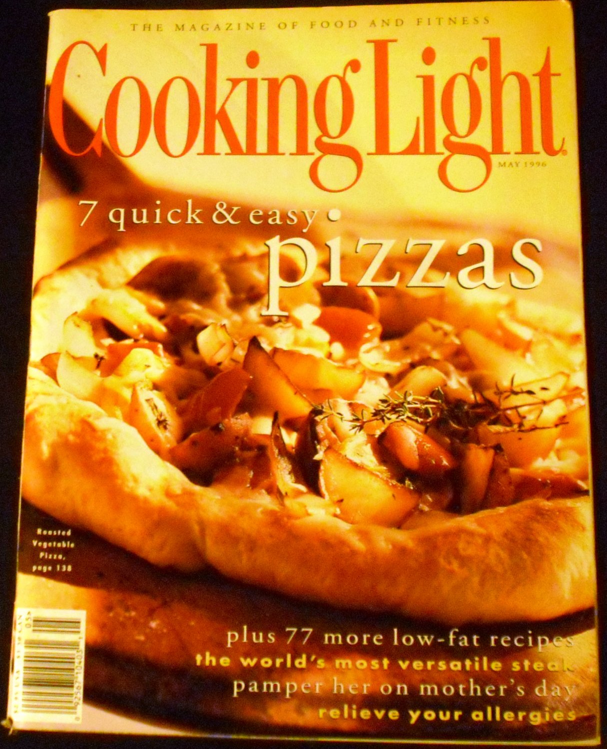 Cooking Light Magazine May 1996
