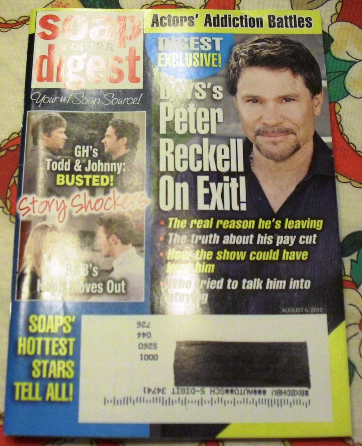 SOAP OPERA DIGEST AUGUST 6, 2012 by Soap Opera Digest