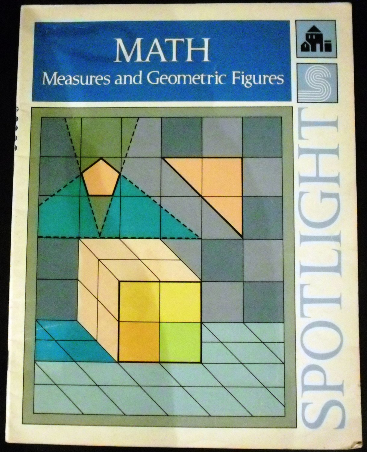 Spotlight Math - Measures and Geometric Figures Blue