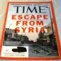 Time magazine, March 19, 2012-Escape From Syria-Out of the Killing Fields