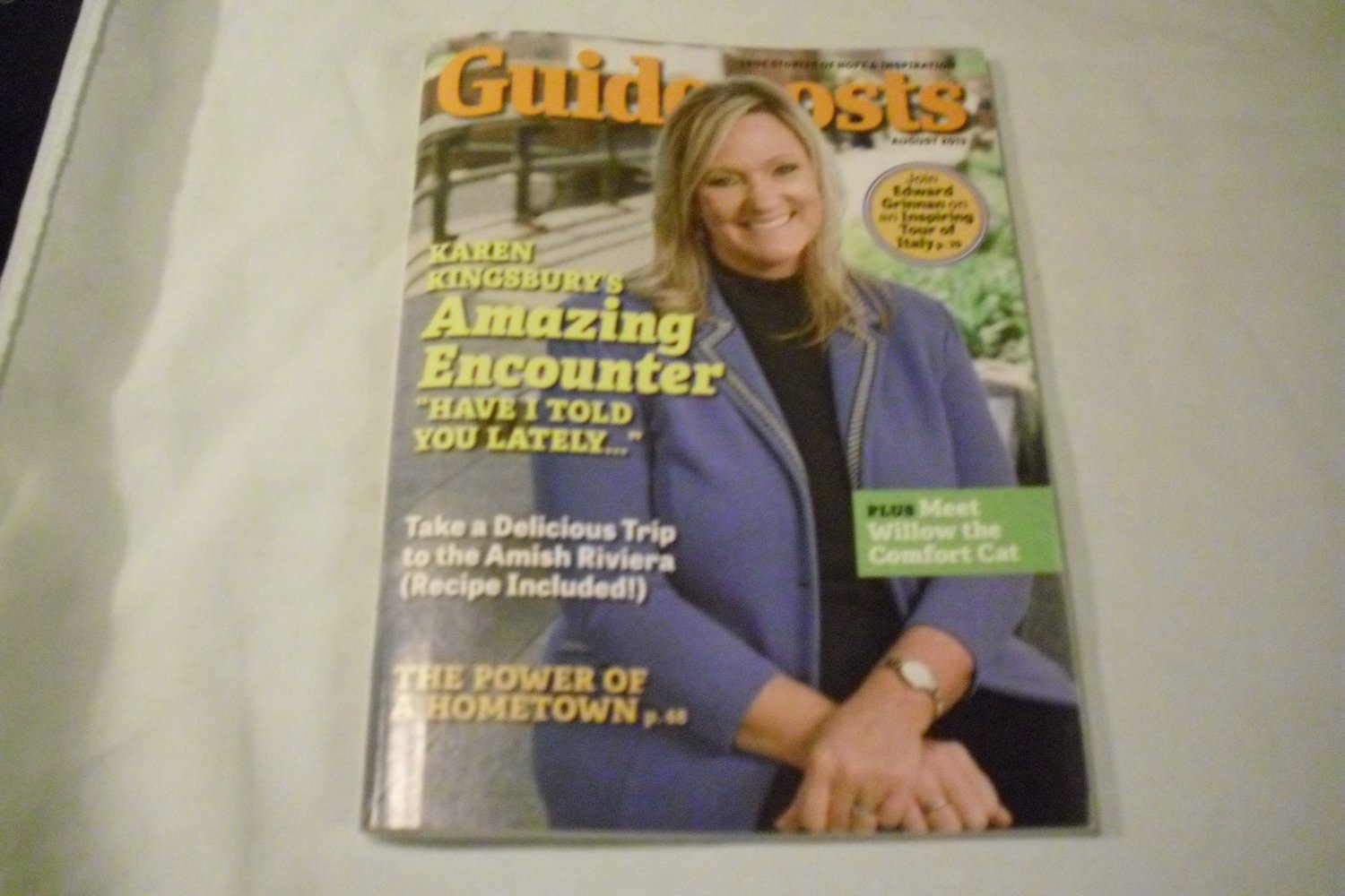 Guideposts Magazine August 2013, Vol. 68 - Issue 6 - Karen Kingsbury