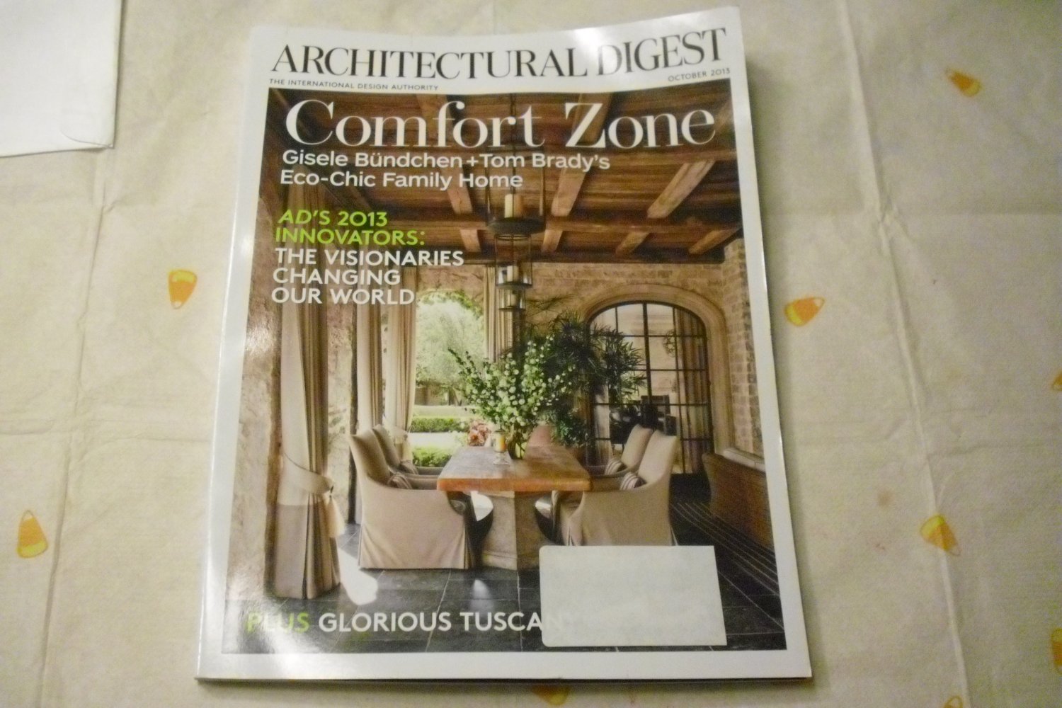 Architectural Digest Magazine October 2013