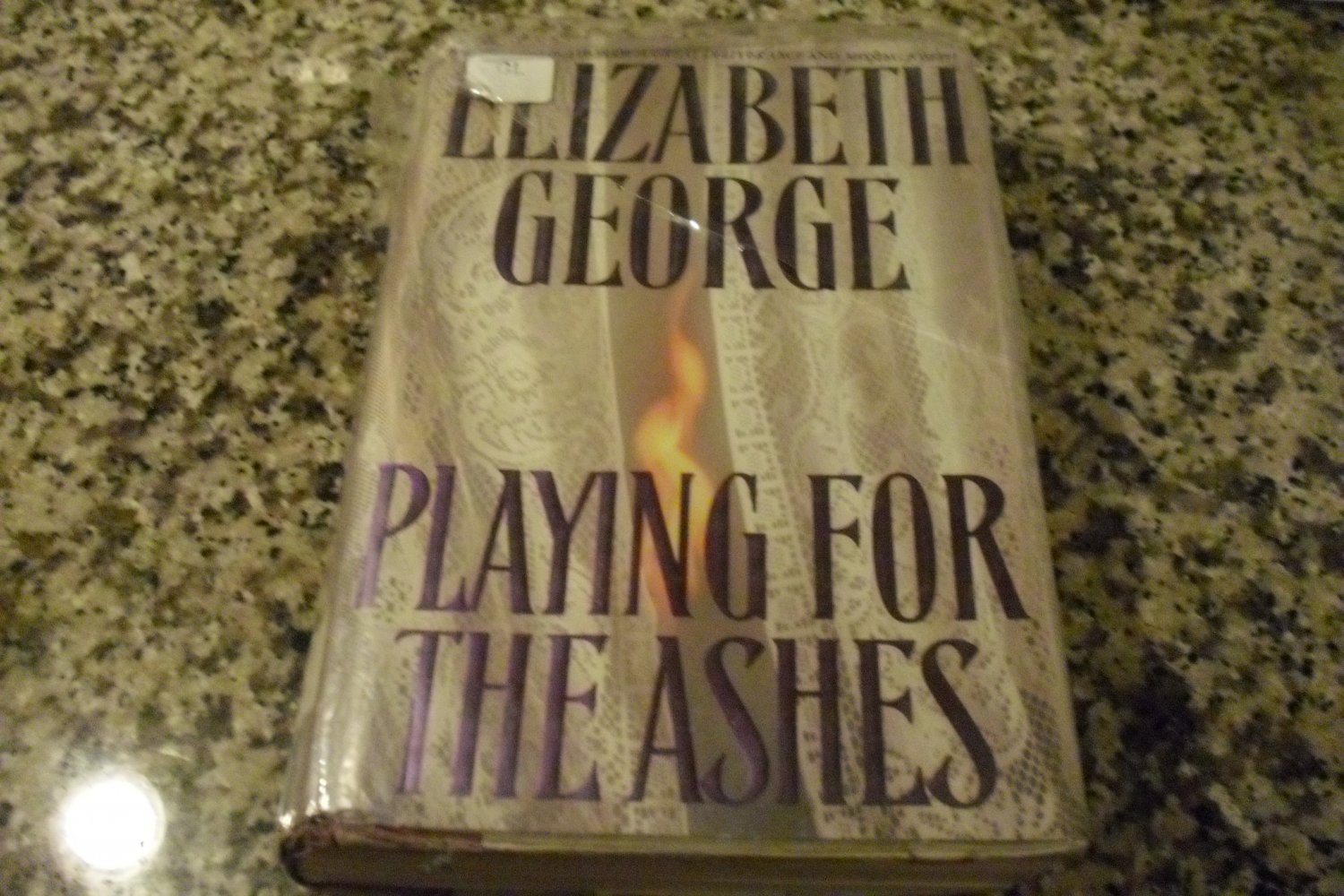 Playing for the Ashes by Elizabeth George (1994, Hardcover)