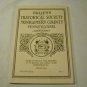 Bulletin of the Historical Society of Montgomery County PA, Spring 2000 (Volume XXXII, No. 2)