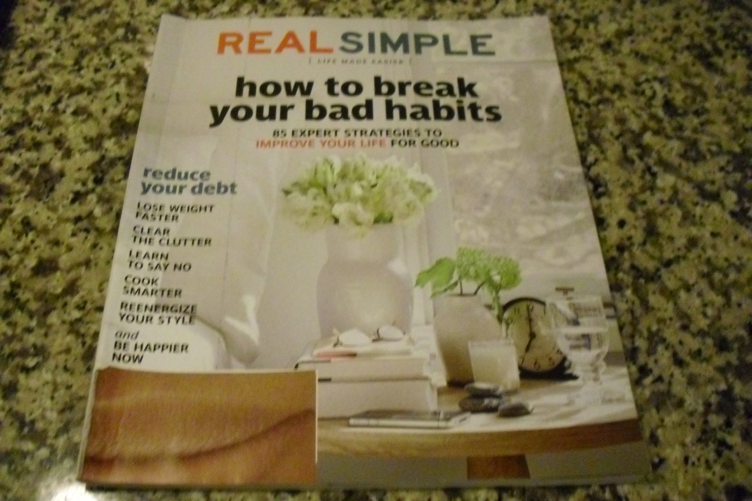 Real Simple Magazine (Start Fresh this year, January 2012)