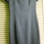 Trio New York Blue Short sleeve Pinstripe Dress- Work, professional, career