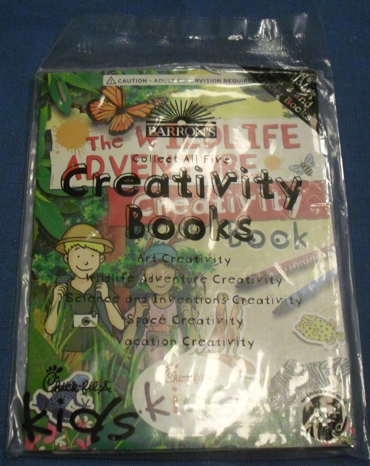 2014 ChickfilA Kids Meal Toy The Wildlife Adventure Creativity Book