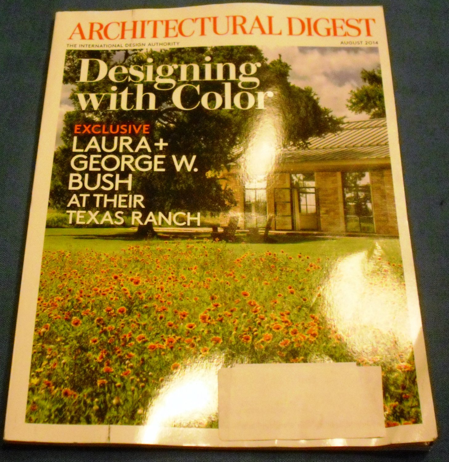 Architectural Digest August 2014 Designing with Color