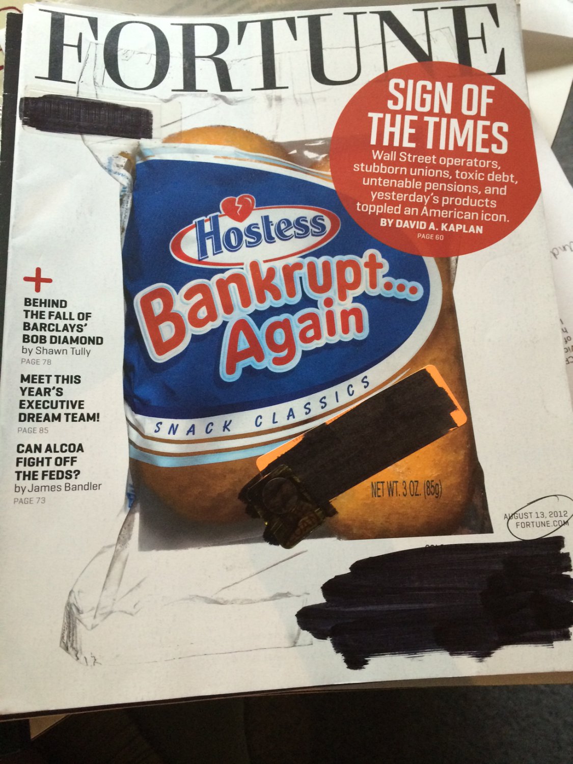 Fortune Magazine August 12 2013