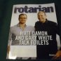 The Rotarian: Rotary's Magazine, December 2014, Matt Damon and Gary White Talk Toilets
