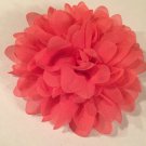 Chiffon Flower - Shrimp - DIY, Craft, bow, headband