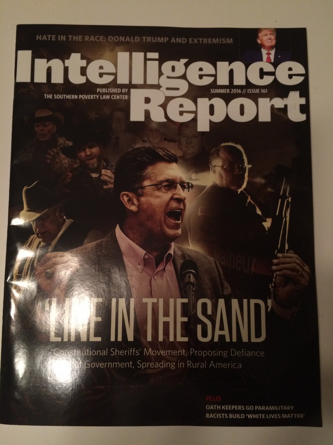 Intelligence Report Summer 2016 Issue 161- "Line in the Sand"