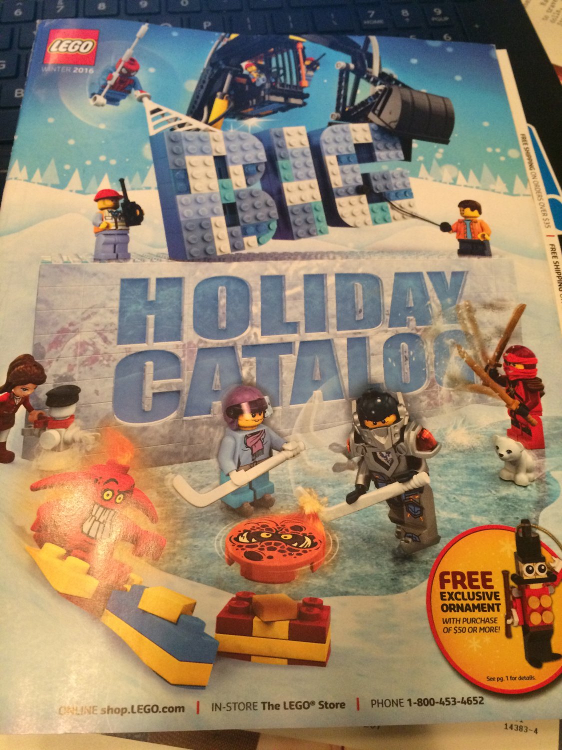 Lego Winter 2016 Catalog