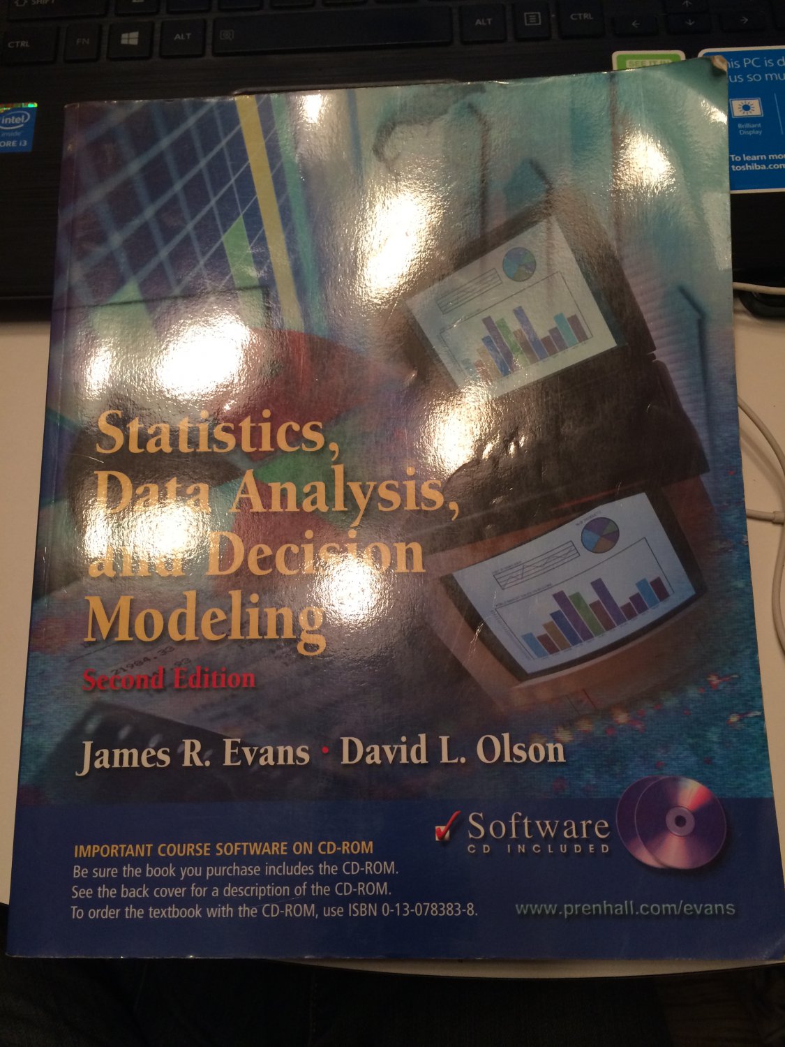 Statistics, Data Analysis, and Decision Modeling [Jul 15, 2002] Evans, James R; Olson, David L