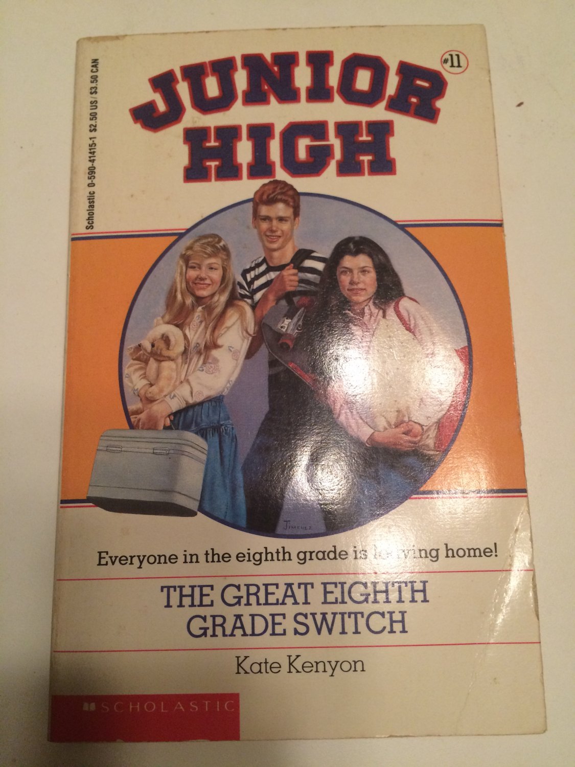 The Great Eighth Grade Switch (Junior High) [Jul 01, 1988] Kenyon, Kate