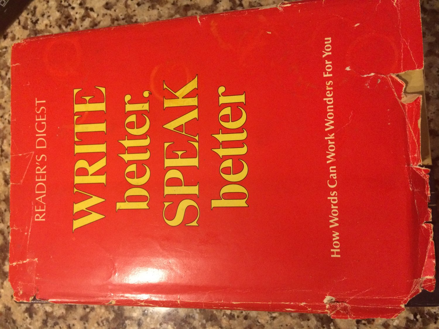 Reader's Digest Write Better, Speak Better [1998] Reader's Digest Association