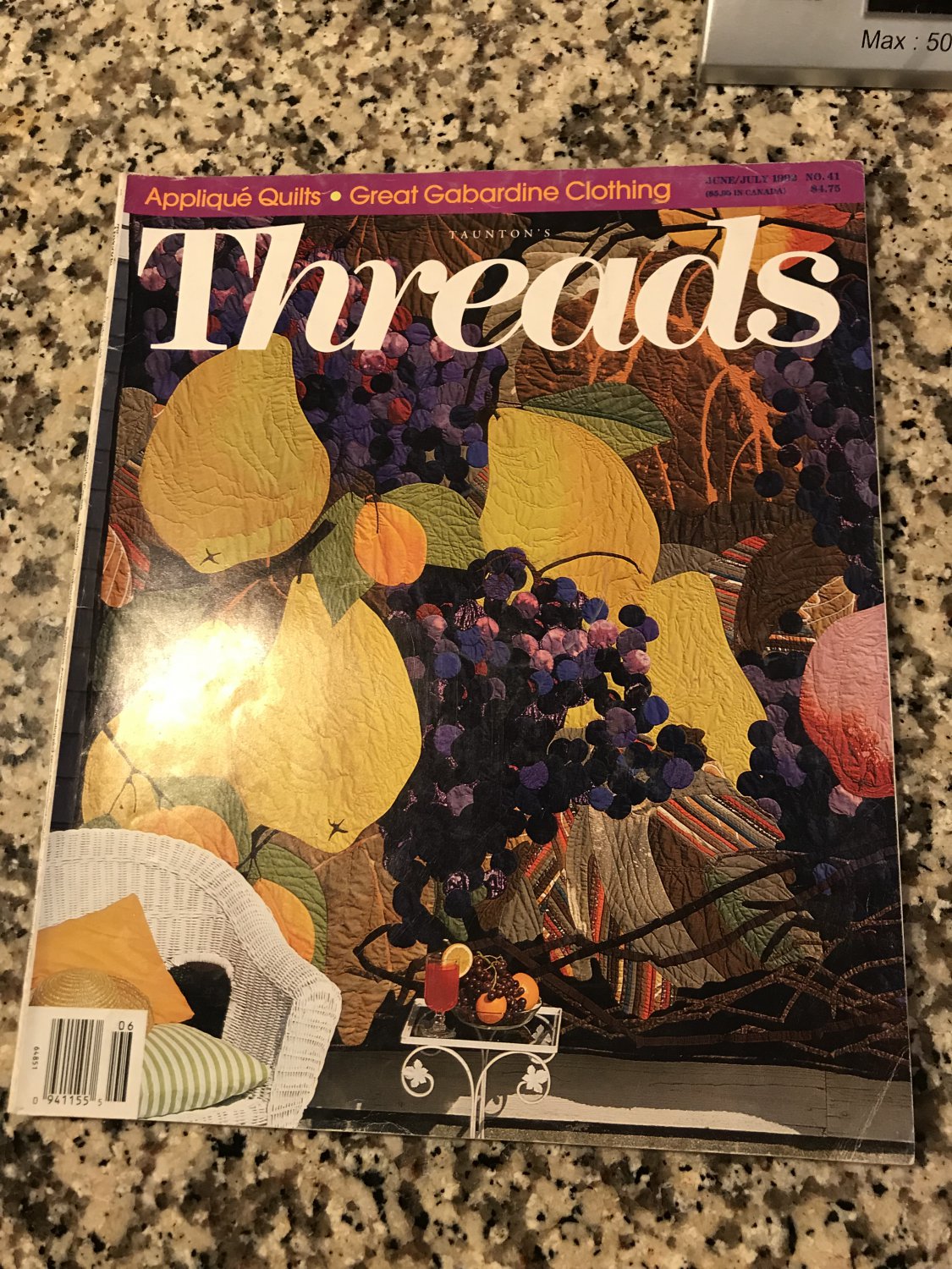 Threads June July 1992 Number 41