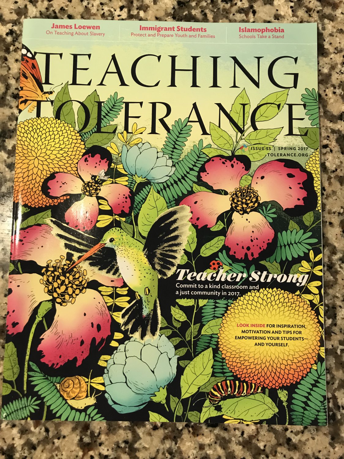 Teaching Tolerance, no. 55 Spring 2017  Teacher Strong