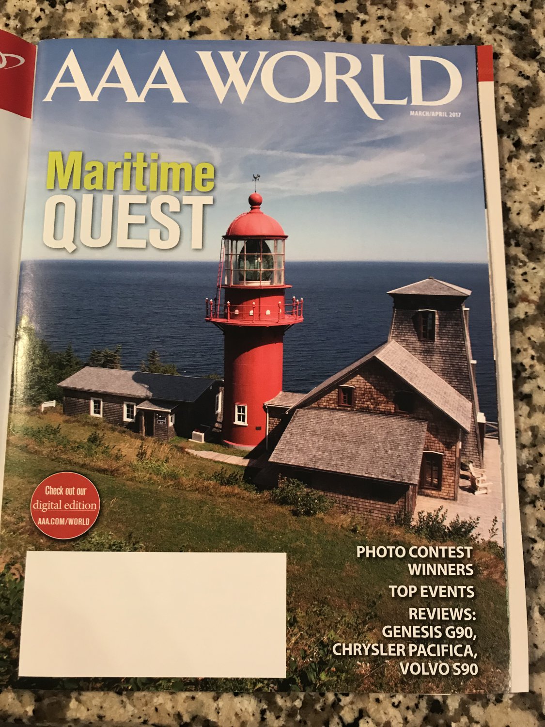 AAA World March/April 2017 It's Time for a Fresh Start