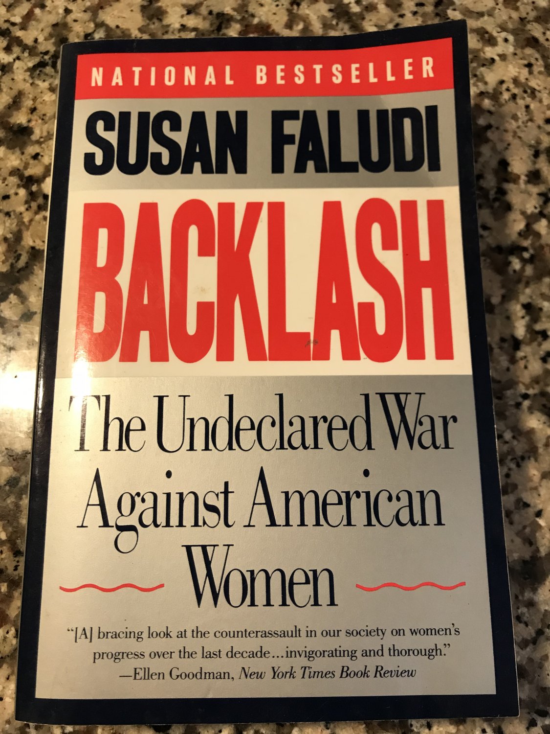 Backlash: The Undeclared War Against American Women [paperback] Faludi, Susan [Sep 06, 1992] &acirc;�&brvbar;
