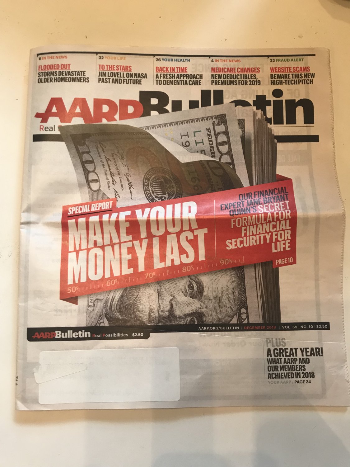 AARP Bulletin - December 2018 - Make Your Money Last