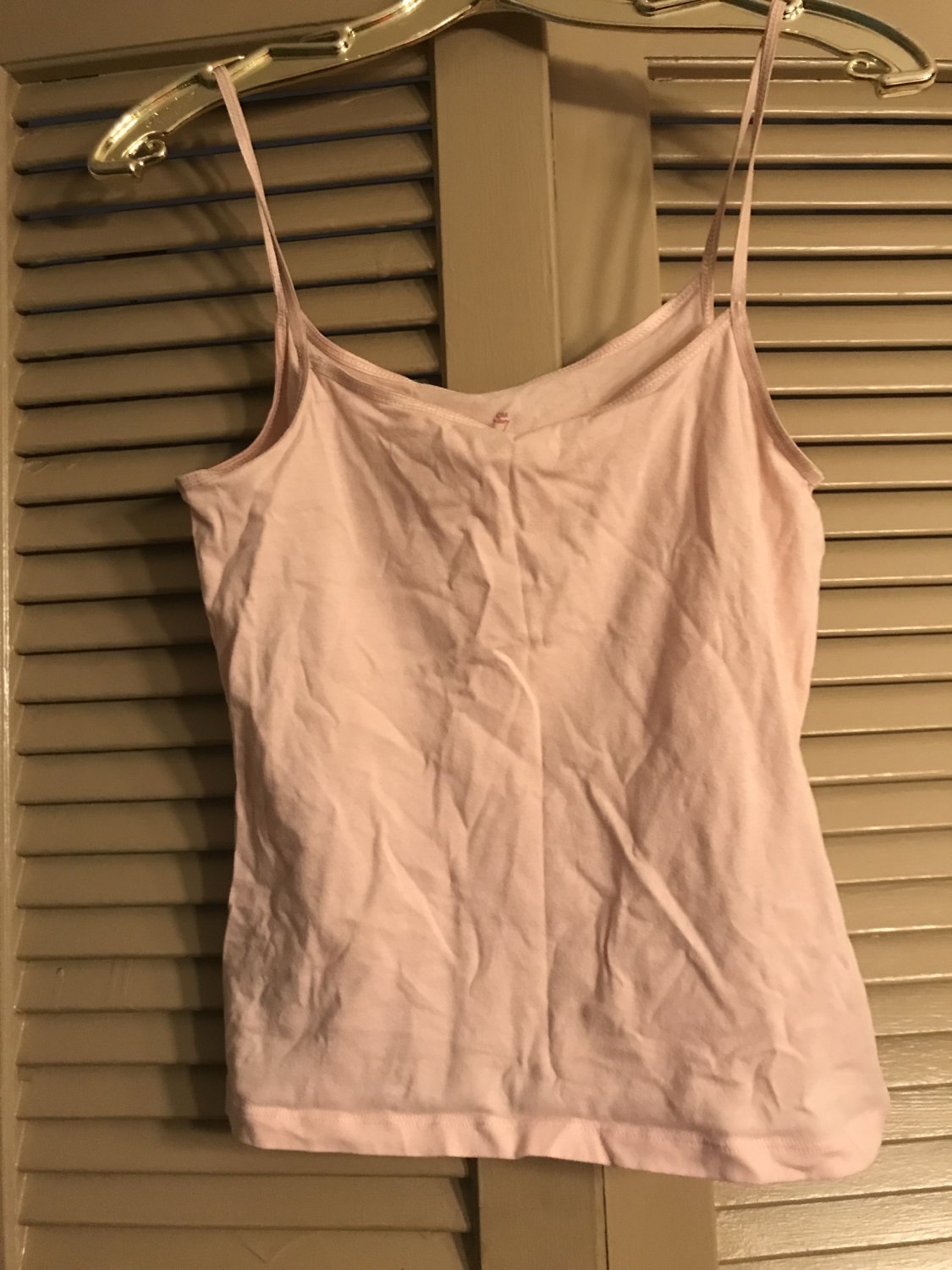 Old Navy Intimates Women's Size S Solid Pink Cotton Camisole