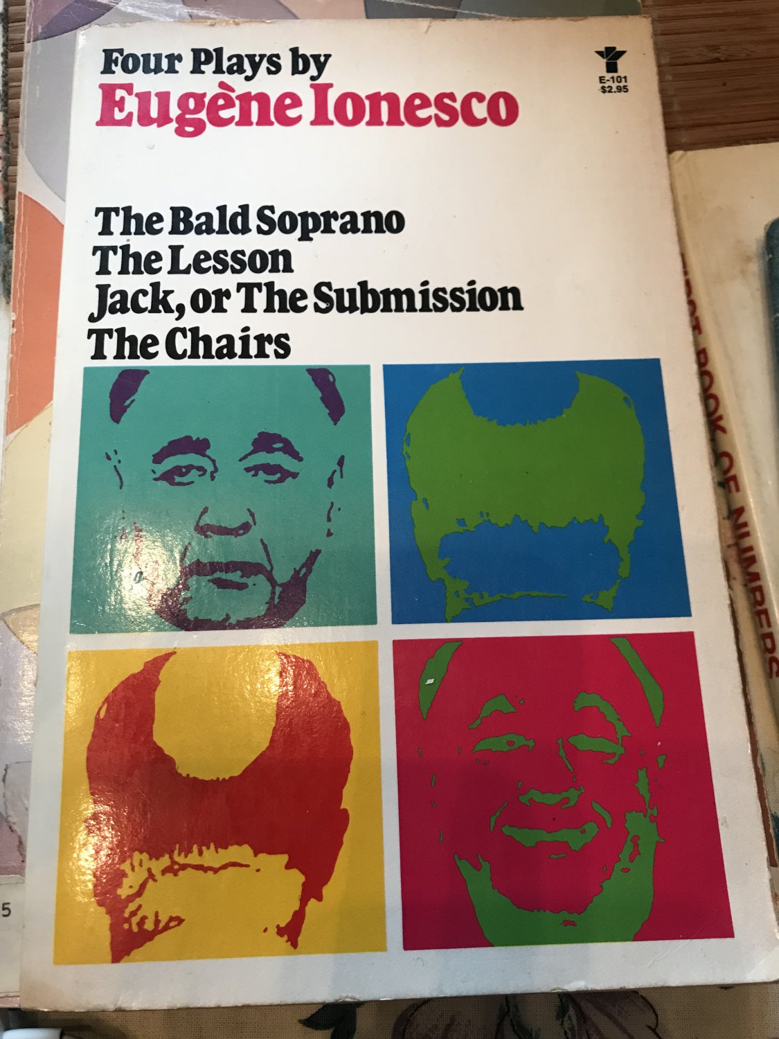 Four Plays: The Bald Soprano; The Lesson; Jack, the Submission [paperback] Eugene Ionesco 1982