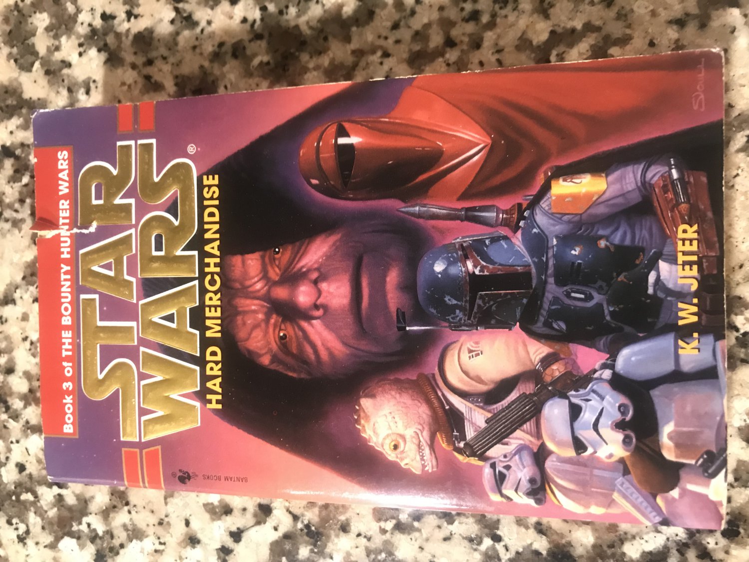 Hard Merchandise (Star Wars: The Bounty Hunter Wars, Book 3) Paperback &acirc;�� 1999 by K.W. Jeter
