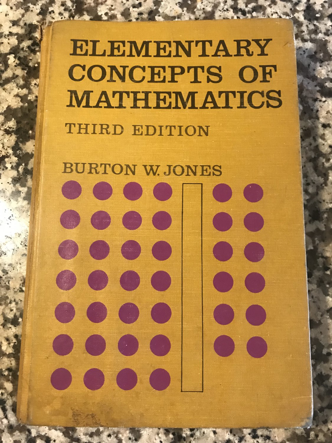 Elementary Concepts of Mathematics 3rd Revised edition Edition by Burton Wadsworth Jones