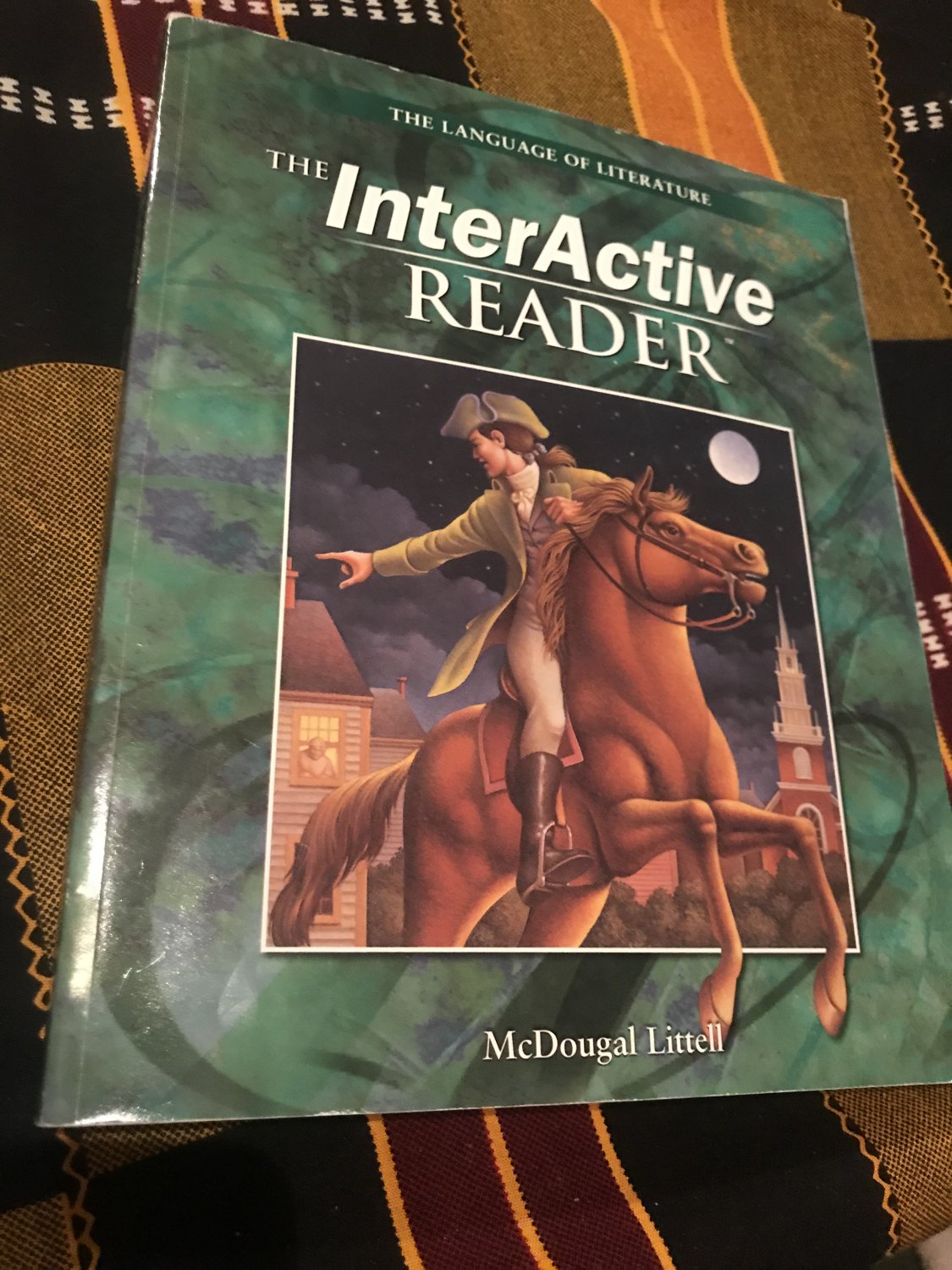 The InterActive Reader (Language of Literature, Grade 8) Paperback 2000 by MCDOUGAL LITTEL