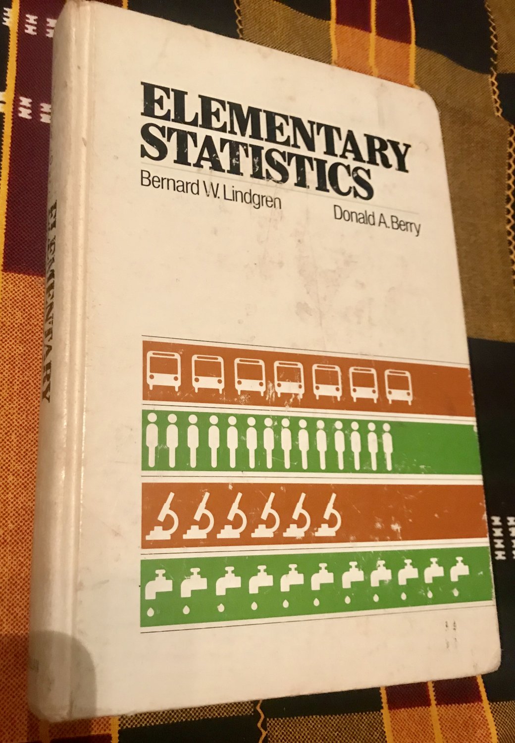 Elementary Statistics 1st Edition Edition by Bernard W. Lindgren (Author)