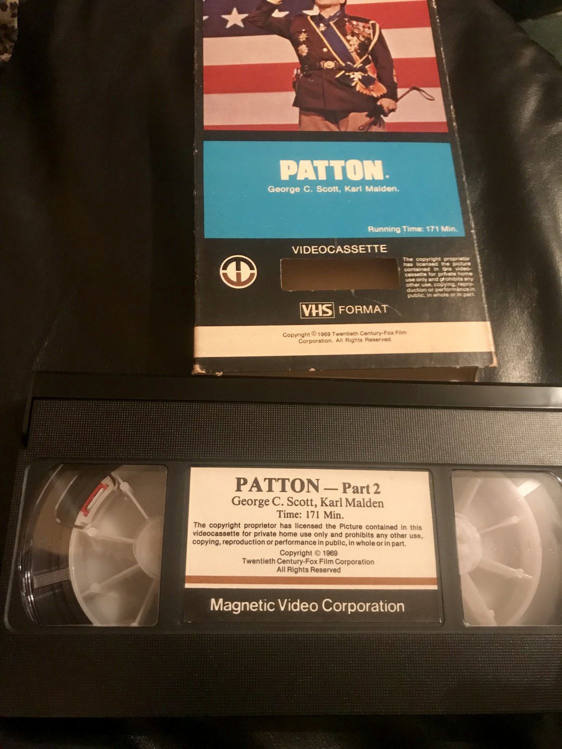 Patton [VHS] George C. Scott, Karl Malden (Actors), Franklin J ...