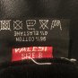 Miss Valesi "Mandy" Black Velour Ruffle Mini Skirt Sz UK8 /US 3
