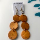 African Kenyan Masai earrings Discs