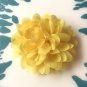 Chiffon Flower Yellow - DIY, Craft, bow, headband