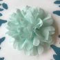 Chiffon Flower - Turquoise - DIY, Craft, bow, headband