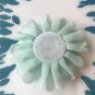 Chiffon Flower - Turquoise - DIY, Craft, bow, headband
