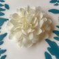 Chiffon Flower - Off White - DIY, Craft, bow, headband