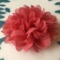 Chiffon Flower - Shrimp - DIY, Craft, bow, headband