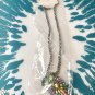 Womens Acrylic Multi-color Bib Statement Crystal Collar Necklace - Mulicolor