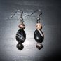 Banded Onyx Earrings #2