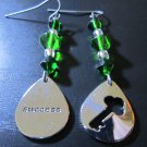 "Keys to Success"  Earrings