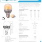 8W 650Lumens  Bright LED Bulb Dimmable- UL Certificate 5 years Warranty