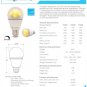 10W 900Lumens Bright LED Bulb  Dimmable-ULCertificate 5 years Warranty