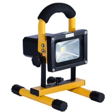 Free Shipping Recharge Battery Emergency Bright LED Flood Light 10W 750lm