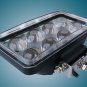 24W 2400lumens Square Heavy Duty Off-road LED light