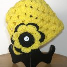 Crocheted Baby Hat- Yellow & Black