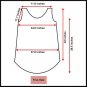 Fashion Design Cotton Sleeveless Tank Top, Racerback, Free Size