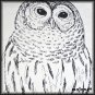 Owl Cotton Sleeveless Tank Top, Racerback, Free Size